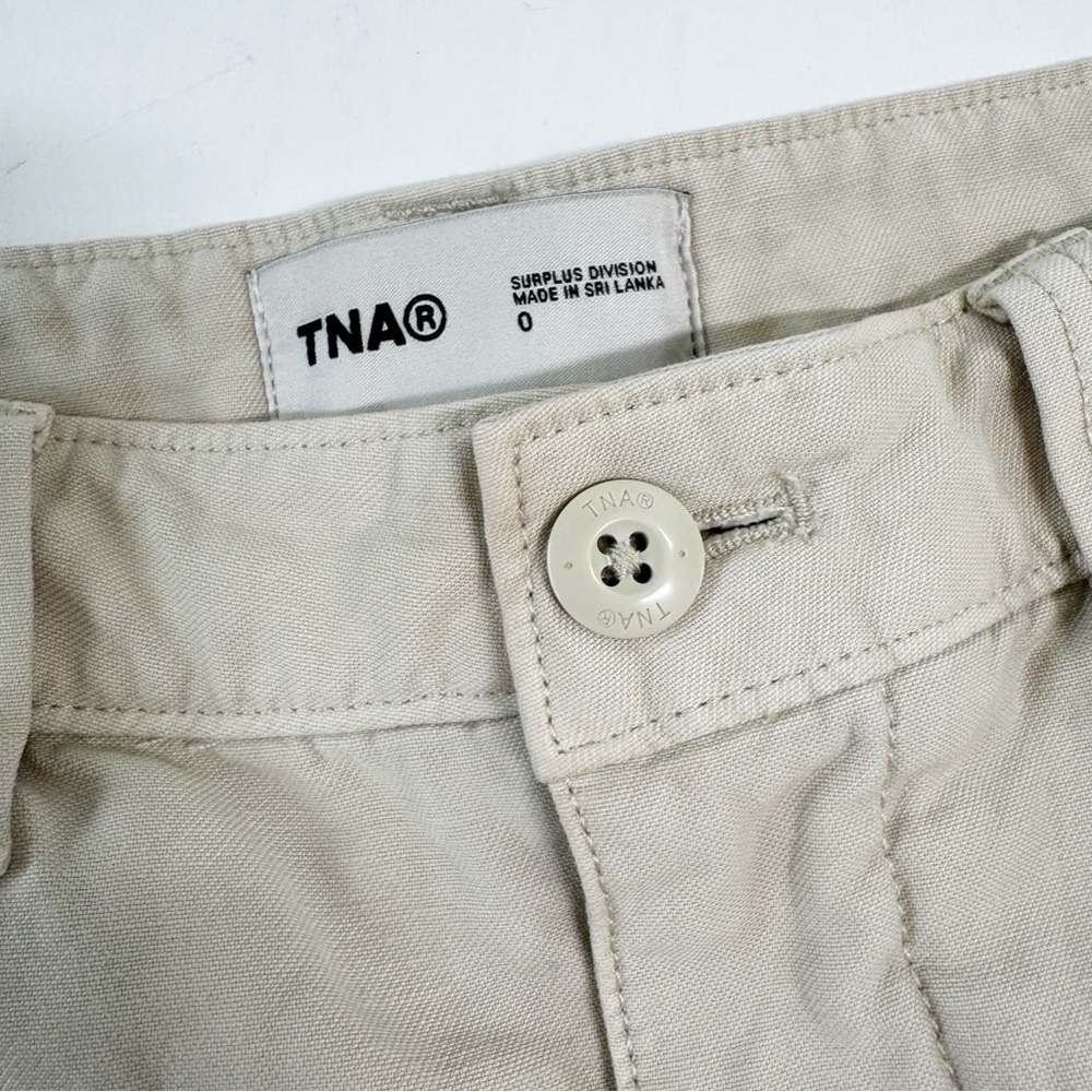 Aritzia TNA Supply Beige Cargo Pant Size 0 - Picture 10 of 15